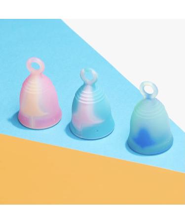 Mini Ring Menstrual Cup - Reusable Silicone Cup | Small Extra Firm | Leak-Proof Easy Removal | Eco-Friendly Tampon & Pad Alternative by Peachcup - Buy Online on GoSupps.com