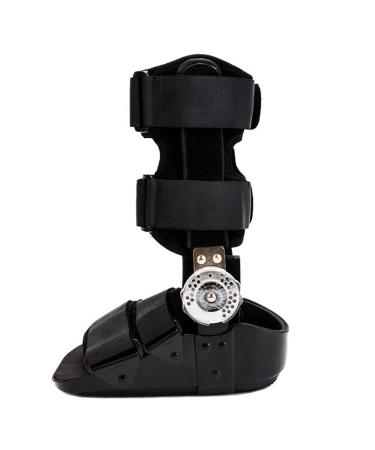 Foot Fixation Support Brace Adjustable Ankle Fracture Orthosis Breathable Fabric and Soft Lining for Ankle Sprain Arthritis or Strain