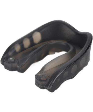 Verdant Touch Shock Mouthguard - Ultimate Protection for All Sports | Cheek Tongue & Teeth Guard - Black - Buy Online on GoSupps.com