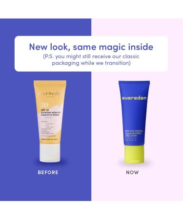 Evereden SPF 50 Fluid Silk Mineral Kids Sunscreen & Premium Mineral Sunscreen SPF 30 Set: Baby-Safe Whole-Family UVA & UVB Protection Bundle - Safe & Reef-Friendly - Buy Online on GoSupps.com