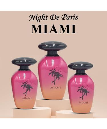 L orientale Fragrances Collection Night de Paris Miami 100ml Eau de Parfum Tropical and Glamorous Scent for Men and Women - Buy Online on GoSupps.com