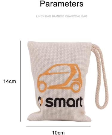 Premium Bamboo Coal Odor Absorber for Smart Fortwo & Forfour - Bralem 1 Piece Air Freshener - Buy Online on GoSupps.com