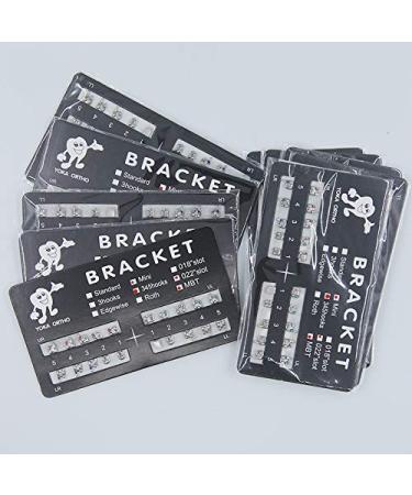 10 Sets/Pack 200 pcs of Brackets MIM MBT Mini 0.022 With Hook 345
