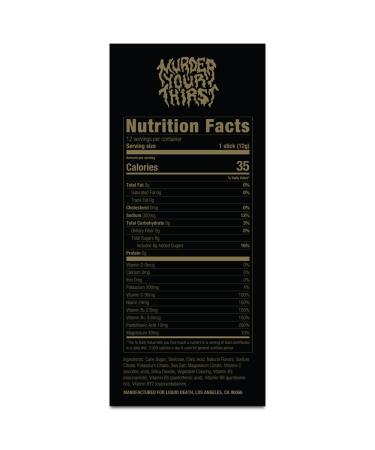 Liquid Death Electrolyte Death Dust - Hydration Powder Variety Pack (12 Stick Pack) - 3 Delicious Flavors for Optimal Hydration - Buy Online on GoSupps.com