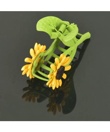 Sunflower Hair Claw Clips for Thick Long Hair - Large Grip Jaw Clips for Women and Girls - Perfect Christmas and Birthday Gifts - Buy Online on GoSupps.com
