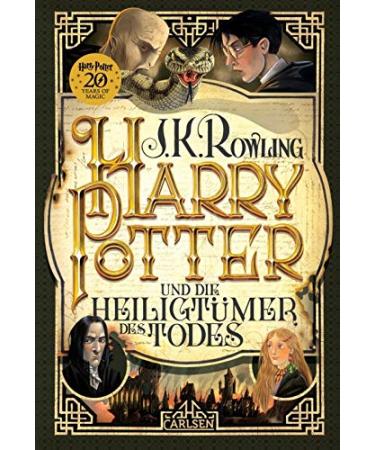 Carlsen Verlag Harry Potter Deathly Hallows Hardback Edition | Limited Edition 7th Century with Original Button - Buy Online on GoSupps.com