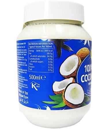 KTC - Pure coconut oil - multi-purpose - 3 x 500 ml - Buy Online on GoSupps.com
