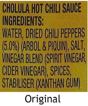 Cholula Mexican Hot Sauce Original 150ml - Pack of 2 - Buy Online on GoSupps.com