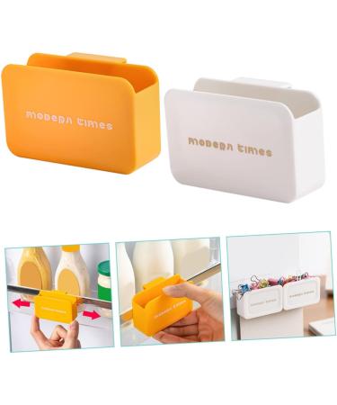 CIYODO 2pcs Box Storage Box Mini Refrigerator Office Supplies Side Food Fridge Side Door Holder It Can Move - Buy Online on GoSupps.com