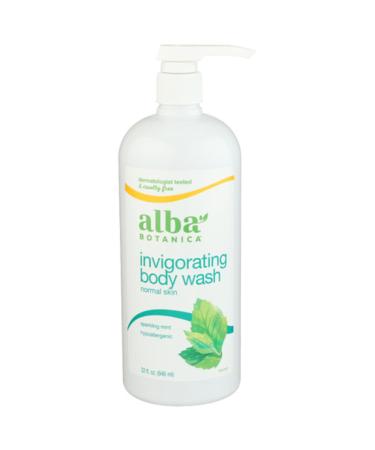 Alba Botanica Alba Botanica Very Emollient Bath and Shower Gel Sparkling Mint 32 oz 32 Fl Oz (Pack of 1)