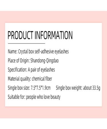 Simplify Your Beauty Routine with Reusable Self Adhesive Eyelashes - Natural Look, No Glue Needed | Perfect Gift for Women - 1 Pair - Buy Online on GoSupps.com