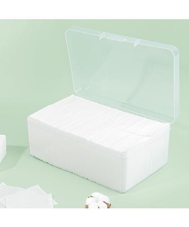 1000pcs Makeup Remover Cotton Pads for Lip Eye Makeup Nail Polish Removal Cotton Puff Soft Strong Durable Lint-Free Cotton - Buy Online on GoSupps.com