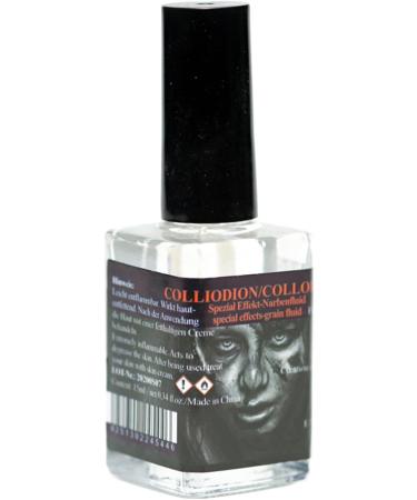 Liquid Scar Paint | 15ml Halloween Liquid Scar Paint with Brush Beauty Paint for Body Scratches - For Face Skin Body Costume Cosplay Halloween Photography Role-Playing - Buy Online on GoSupps.com