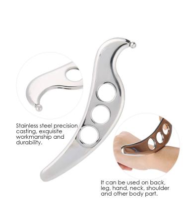 Premium Stainless Steel Gua Sha Scraping Tools - Magnetic Facial Massage Plate for Rejuvenation - Buy Online on GoSupps.com