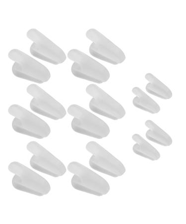 Overlapping Toe Separator Soft Skin Friendly Toe Corrector Pain Relief Professional for Bunion for Big Toe Alignment for Home