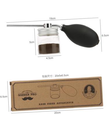 FOYTOKI 1pc Rubber Sprayer Hair Building Fiber Applicator Spray Applicator Hair Spray Fiber Applicator - Buy Online on GoSupps.com