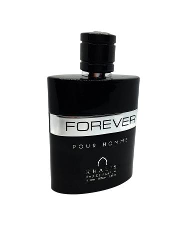 Maison d'Orient FOREVER Cologne for Men (Fruity Chypre Fragrance) with Apple Bergamot Patchouli Amber Moss and Musk Accords 3.4 Oz
