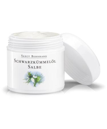 Sanct Bernhard black cumin oil ointment with jojoba oil marigold oil avocado oil & grain germ oil | 100 ml 100 ml (1 pack)