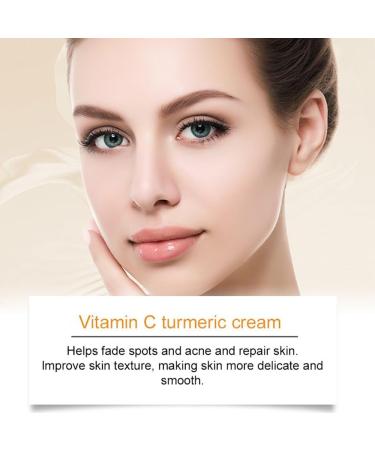 Cr me visage la vitamine C au curcuma cr me anti- ge pour une peau radieuse limination des taches pigmentaires soin naturel de la peau au curcuma hydratante lisse les ridules raffermit la - Buy Online on GoSupps.com