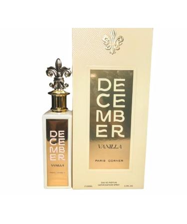 Paris Corner DECEMBER VANILLE EDP 2.8 Fl Oz Unisex Long Lasting Scent Fragrance Perfumes - Buy Online on GoSupps.com
