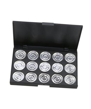 SKISUNO Empty Cosmetic 15 Travel Cosmetic Case Eyeshadow Case Empty Eyeshadow Palette Foundation Concealer Eye Shadow Box