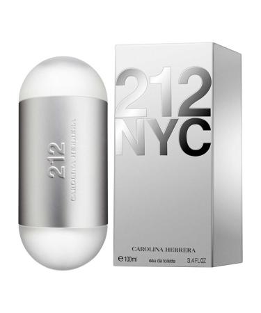 Carolina Herrera 212 Perfume for Women 3.4 oz Eau De Toilette Spray 3.4 Fl Oz (Pack of 1)