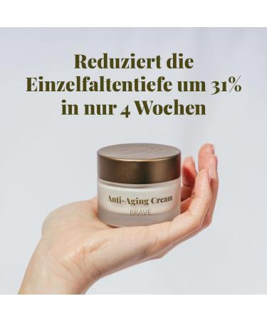 Vegan Anti-Aging Cream with Retinol 45ml - Dermatologically tested rated "EXCELLENT" - Cosmetics made in Europe - Anti-wrinkle cream cruelty-free - Nordic Cosmetics Face Cream - Buy Online on GoSupps.com