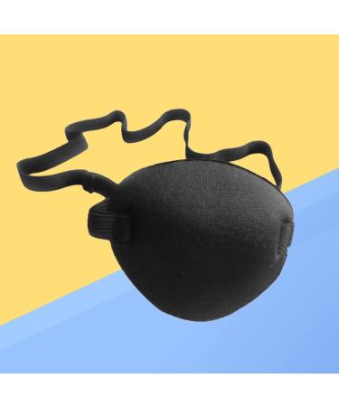 Beavorty 2pcs Lazy Eye Cover Eye Patches for Adults Pirate Cosplay Props Adult Costumes Lazy Eye Patch Black - Buy Online on GoSupps.com