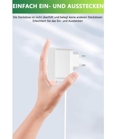 5V Baby Monitor Charger - Bouge Power Supply for BURNNOVE Camera | White Replacement Cable - Fast Global Shipping - Buy Online on GoSupps.com