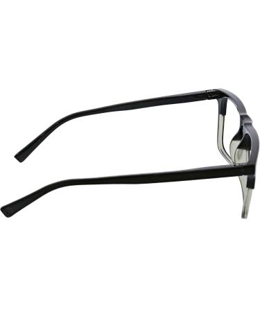 Peepers Swagger Blue Light Blocking Reading Glasses for Men - Black/Smoke 55mm | International Shipping Available - Buy Online on GoSupps.com