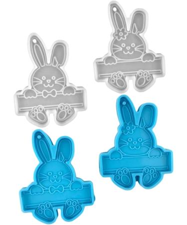 COHEALI 20 Pcs Rabbit Mold Candy Mold Gummy Mold Easter Earrings Mold Key Chain Molds Portable Lovers Tag - Buy Online on GoSupps.com