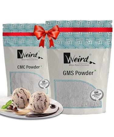 Generic Ice Cream Powder Combo CMC and GMS 100 GM each for Making Soft Smooth and Creamy Ice Creams Natural