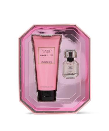Victoria's Secret Bombshell Mini Fragrance Duo Gift Set: Mini Eau de Parfum & Travel Lotion - Buy Online on GoSupps.com
