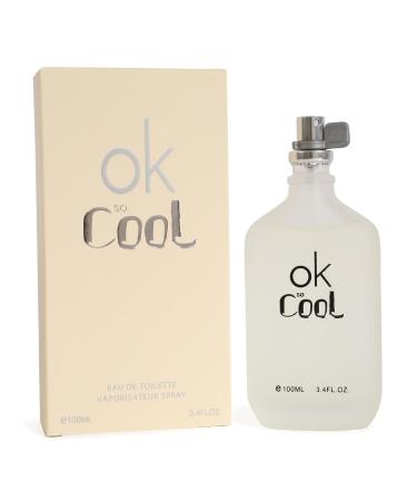 EBC PERFUME Ok So Cool Spray Cologne - Eau De Toilette for Men - 3.4 fl.oz