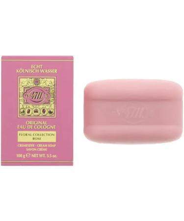 4711 Floral Collection Rose Cream Soap 100g - Buy Online on GoSupps.com