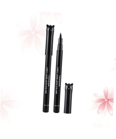minkissy Eyeliner Pencils 2 Pieces Waterproof Eyeliner Makeup Eyeline Pencil Makeup Kitten Make Up Black Mx2pcs blackx2pcs - Buy Online on GoSupps.com