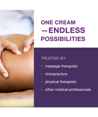 Free-Up Professional Massage Cream 8 oz Jar - Fragrance-Free, Great Glide, Non-Greasy | Made in USA - Buy Online on GoSupps.com