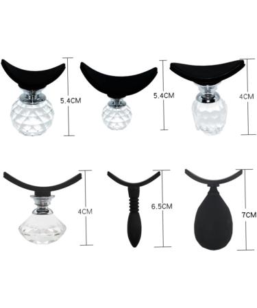 Angoily 1pc Crystal Eyes Eyeshadow Lazy Portable Tool Practical Silicon Stamp Crease Makeup Silicone Ball 5.4*5cm As Shown - Buy Online on GoSupps.com