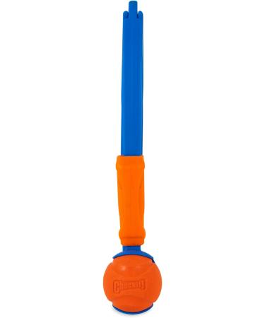 Chuckit! Fetch & Fold Dog Ball Launcher Set - Hands Free Rubber Fetch Toy for Dogs - Buy Online on GoSupps.com