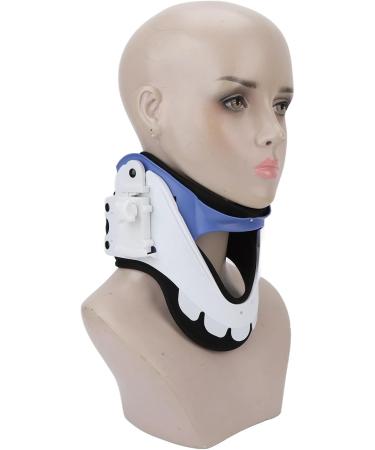 Neck Traction Device - 2 Button Adjustable Cervical Support for Home & Hospital | Breathable Neck Traction - Buy Online on GoSupps.com