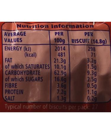 McVitie's Digestive Biscuits 400g (Pack of 3) - Original British Cookies by Zuvo - Buy Online on GoSupps.com