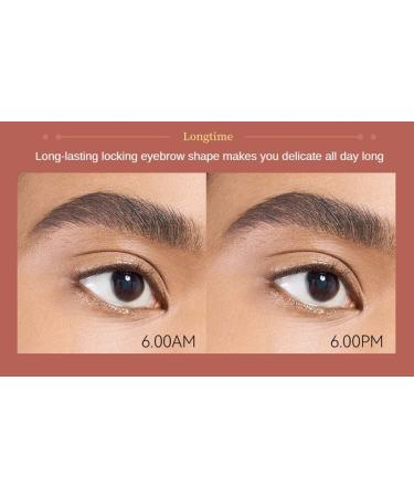 Tinted Brow Gel Brow Wax Vegan Waterproof Brow Wax (Dark Night) - Buy Online on GoSupps.com