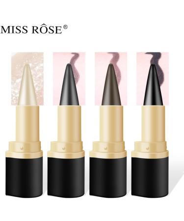 Misrose Cross Border waterproof eyeliner Eyeliner matte quick dry eyeliner single head rich eyeliner (1 2.5g) 1 1 ml (Pack of 1) - Buy Online on GoSupps.com
