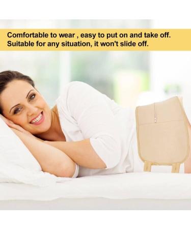 Adjustable Organic Castor Oil Pack Wrap Kit - Reusable Khaki with Zipper Bag | Perfect for Natural Wellness - Buy Online on GoSupps.com