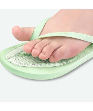 Comfortable 3 Pairs Slippers Sandals with Metatarsal Pads - Adhesive Foot Cushions & Half Insoles for Ball of Foot Protection - Buy Online on GoSupps.com