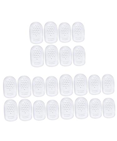 Mobestech 12 Pairs Self-Adhesive Heel Pad Heel Insoles High Heel Boots for Women Transparent Shoes for Women Insoles for Heels Clear Heels for Women Chunky Heel Damping Gel Protector Women's