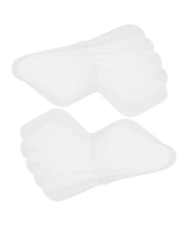 FRCOLOR 30 Sheets Eye Mask Care Supply Papers Lip Films Care Accessory Disposable Lip Eye Supply Eye Pads Stye Eye Drops Grey Curly Wig White Non-woven Fabric Breathable Invisible Sticker