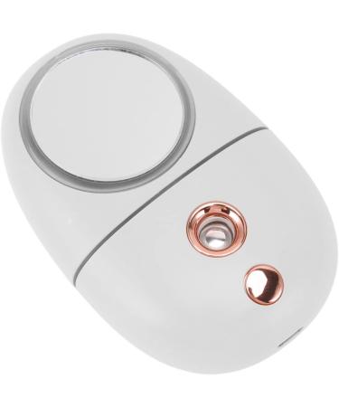 Handy Mini Mister Handy Mini Mister Cute 35ml Portable Silent USB Rechargeable 200mAh Mist Sprayer with Mirror for Face Hydrating White - Buy Online on GoSupps.com