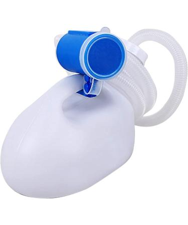 Urine Bottle for Men and Women Men's Male Bed Urinal Potty Pee Bottle 2000ML Collector with 1.6M Tube - Buy Online on GoSupps.com