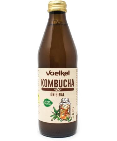Kombucha Original organic 6x330ml Voelkel - Buy Online on GoSupps.com